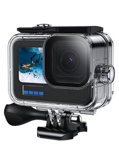 اشتري Waterproof Case 60M/196FT Underwater Protective Dive Housing Shell with Bracket Mount Accessories for Go Pro 11/10/9 Action Camera في الامارات