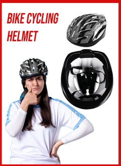 Buy Adult Mountain Road Bike Cycling Helmet Adjustable Multi Sports For Skating Scooter Men Women Safety Protection in UAE