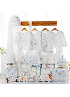 Buy Baby Newborn Essentials Layette Gift Set With Box 22 Piece Baby Girl Boys Gifts Premium Cotton Baby Clothes Accessories Set Fits Newborn Baby Suit Set Cuddle Strap Bib Gloves Saliva Towel Pillow in Saudi Arabia