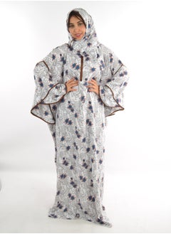 Buy One Piece Islamic Women Prayer Dress Spacious And Comfortable Excellent Material in Saudi Arabia