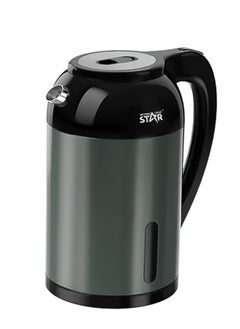 Buy 1500W 201 Stainless Steel Electric Kettle with 3 Litre Capacity Winning Star ST-6015 - Black in UAE