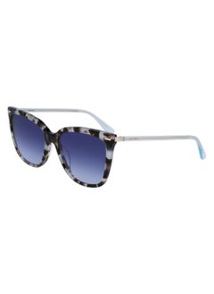 Buy Full Rim Acetate Modified Rectangle Calvin Klein Sun Ck22532S 5616 (444) Aqua Tortoise in UAE