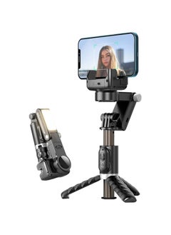 اشتري Gimbal Stabilizer for Smartphone with Extendable Selfie Stick and Tripod, 3 Axis Selfie Stick Tripod with Face Tracking, 360° Rotation, Auto Balance for iPhone/Android في السعودية