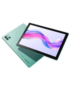 اشتري Oteeto Tab 12 Pro 5G Android Tablet, 10.1 Inch Display, 8GB RAM, 512GB ROM, 6000 mAh Battery, Wireless Keyboard (Green) في الامارات