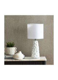 Buy Caspian Ceramic Table Lamp 20 x 42.5 x 20 cm in Saudi Arabia