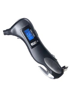 Buy Digital Tire Pressure Gauge 150 PSI With Emergency Glass Hammer in UAE