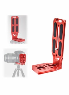 اشتري DSLR Camera L Bracket Quick Release Plate Vertical Horizontal Switching Tripod Quick Release Board Compatible with Canon / Nikon / Sony / DJI / Osmo / Ronin / Zhiyun Stabilizer Tripod Monopod في الامارات