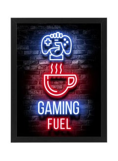 اشتري إطار ملصق حائط من النيون لـ Coffee The Gaming Fuel في مصر