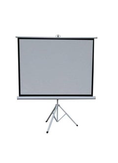 Buy Portable Projector Screen with Tripod Stand, 72-120 cm, Matte White in UAE