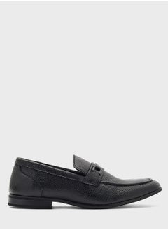 Buy Faux Leather Formal Slip Ons in UAE