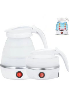 Buy Foldable Electric Kettle, Travel Electric Kettle, Travel Collapsible Kettle Electric with Separable Power Cord, 600ml in Saudi Arabia