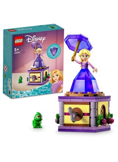 اشتري | Disney Twirling Rapunzel 43214 Building Toy Set; Makes a Fun Birthday Gift for Fans of Rapunzel and Pascal; Open-Ended Play Inspiration with a Disney Princess for Kids Aged 5 and over (89 Pieces) في الامارات