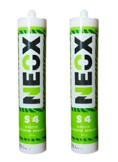 Buy 2 pack of Neox S4 Turkish Silicone, Transparent - 280g in Saudi Arabia