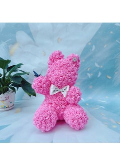 اشتري Romantic Eternal Rose Cat Gift for Her Pink في السعودية