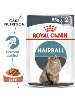 Buy Feline Care Nutrition Hairball Gravy WET FOOD - 1 Pouch in UAE