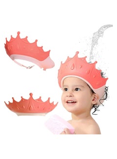 Buy Baby Shower Caps Adjustable Crown for Kid’s Hair Shelter the Baby's Eyes Ears and Cheeks in Bathroom in Saudi Arabia
