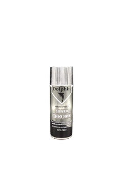 Buy DOLPHIN Paint Spray (Chrome Silver, 280g) in UAE