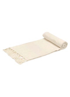 اشتري Shelby Chenille Table Runner, Natural - 40x140 cm في الامارات