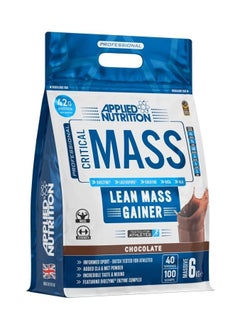 Buy Applied Nutrition Critical Mass Professional - Weight Gain Protein Powder, High Calorie Weight Gainer, Lean Mass-6kg - 40 Servings-Chocolate in Saudi Arabia