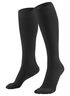 Buy Unisex Compression Socks High Knee Support Socks for Women Men and Adults Comfort Stockings Athletic in Saudi Arabia