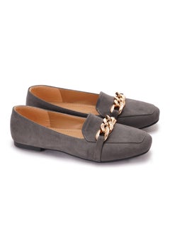 Buy Large Chain Suede Loafers in Egypt