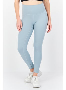 اشتري Women Tight Fit High Rise Training Leggings, Sage Green في الامارات