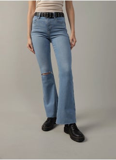 اشتري AE Ne(x)t Level Super High-Waisted Flare Jean في مصر