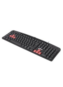 Buy Multimedia Keyboard Computer and Laptop - Black in Egypt