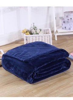 Buy Fleece Blanket Oversized Blanket 300GSM Soft Lightweight Plush Cozy Twin Extra Large Blankets for Bed Couch Couch Camping Travel. 220x240 cm in UAE