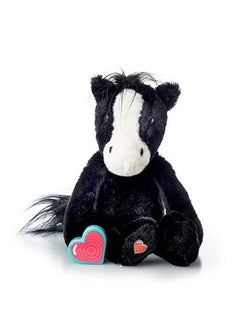 اشتري Recordable Stuffed Animals 20 Sec Heart Voice Recorder For Ultrasounds And Sweet Messages Playback Perfect Gender Reveal For Moms To Be Vintage Horse Black في السعودية