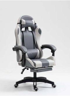 Buy Fabric Gaming Chair with Footrest in Saudi Arabia