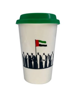 اشتري UAE Mug With Lid 12.5Cm في الامارات