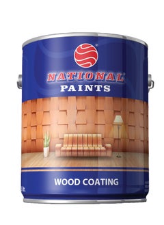 Buy National Paints Wood Stain Dark Mahagony N-031 (4 L) Premium Fast Drying in UAE