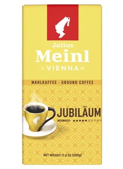 اشتري Julius Meinl Jubilaum Blend Ground Coffee, Classic Collection, Intensity 8, Medium Roast, 500g في الامارات