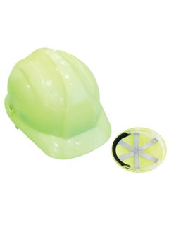 Buy Safety Helmet With Pin Lock Suspension FVT Green in UAE