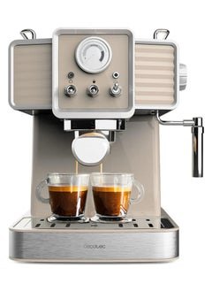 Buy Express Power Espresso 20 Coffee Maker, 1350W, 1.5L, Vintage Design, 20 Bar Pressure in UAE