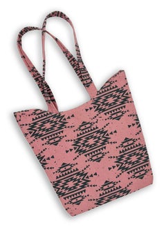 Buy casual printed linen tote bag W230011C in Egypt