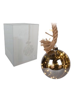 اشتري Rope Glass Ball with 19 LED, Warm White - 12 cm في الامارات