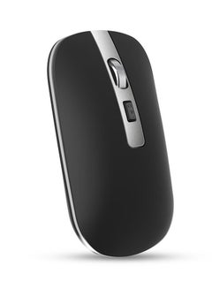Buy M30 Rechargeable Wireless Mouse 2.4GHz Mice 1600DPI Metal Scroll Wheel For Working Office White (Black) in UAE