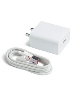 Buy S Ultra Fast Type-C Charger for Xiaomi Redmi Note 11 Charger Original Adapter Like Wall Charger | Mobile Charger | Qualcomm QC 3.0 Quick Charge Adaptive Fast Charging, Rapid, Dash, VOOC, AFC Charger W in UAE