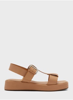 Buy Strappy Flat Sandals in Saudi Arabia