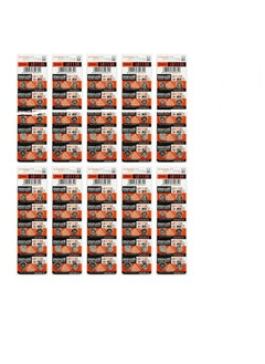 اشتري 100-Pieces Maxell AG10 LR1130 (189) Alkaline 1.5V Batteries في الامارات