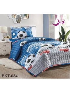 Buy Compressed Bed Comforter Set Consisting of 3 Piece Children's Drawings in Saudi Arabia