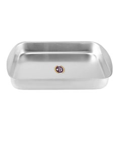 اشتري A piece of rectangular aluminum baking tray, height 3 cm, dimensions 40*30 cm. في مصر