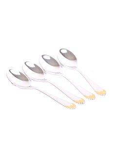 Buy Set of 4 gilded coffee spoons in Saudi Arabia