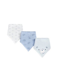 Buy Pack Of 3 Knitted Bib 100% Cotton in Saudi Arabia