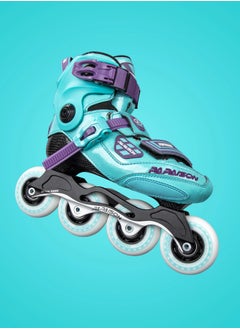 Buy Professional Carbon Fiber Base Slalom Skates Inline Skates PU 4 Wheels Durable Freestyle Skates For Adults And Kids in Saudi Arabia