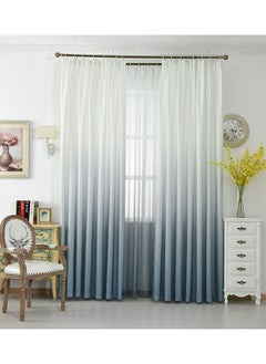 Buy Semi-Sheer Draperie Panel Living Room Bedroom Glass Door Decor Curtain 1 Panel in Saudi Arabia