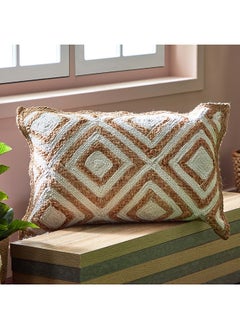 Buy Eco Handmade Jute Filled Cushion 60 x 40 cm in UAE