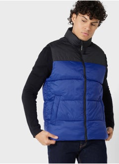 Buy Zip Through Puffer Gilet in UAE